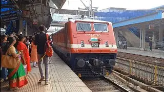 Arrival And Departure Announcement Of 20907 Sayaji Nagri Sf Express At Borivali | IR