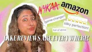 HOW TO SPOT FAKE REVIEWS WHILE ONLINE SHOPPING | Nykaa, Amazon, etc.
