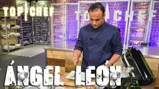 &Aacute;ngel Le&oacute;n vuelve a las cocinas de Top Chef con su cocina de vanguardia