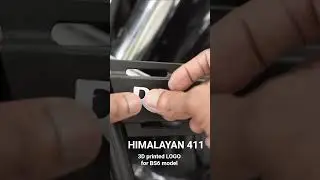 RE Himalayan 411 bs6 logo replacement #automobile #himalayan #offroad #mountains #allroadsnoroads