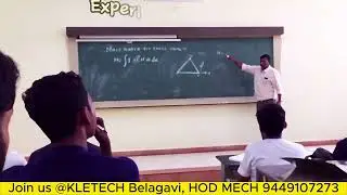 Department of Mechanical, KLE Dr. MSSCET, Belagavi