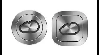 How to make a Chrome Button Stainless Steel Metal Texture Effect in Adobe Illustrator
