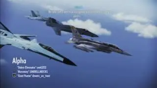 Ace Combat Infinity - Co-Op Battle 283 - Scinfaxi Sub Carrier!
