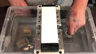 Knife Sharpening - Benchmade Triage Auto - Shapton Glass