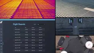 A drone app designed for solar inspection