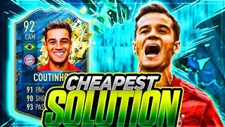 FIFA 20 - 92 TEAM OF THE SEASON COUTINHO CHEAPEST SOLUTION! - FIFA 20 Ultimate Team #FIFA20 #TOTSSF