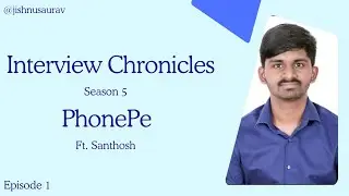 PhonePe Interview Experience | Interview Chronicles | CSE | 2026 | #placement
