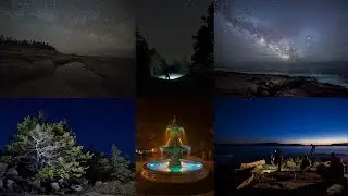 Acadia National Park: Student Photography from Night Photo Workshop
