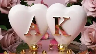 A❤️K name art video 📷📸 #trending #viral #nameart #shayari #name #love #couple #whatsappstatus #like 
