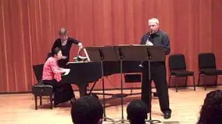 Castelnuovo-Tedesco Clarinet Sonata 3/John Laughton,clarinet-Rieko Tanaka, piano