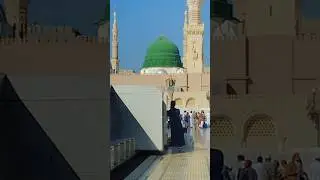 beautiful views masjid e nabwiﷺ 😍❤️☝️#beautiful #masjidnabawiﷺ #foryou #youtubeshorts #viralvideo