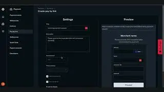 Coinify's Pay By Link flow