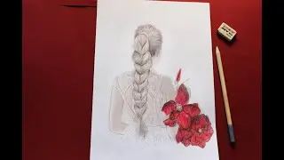 Princess Drawing Pencil Sketch Tutorial How to Draw a girl step by step Art video Girl drawing