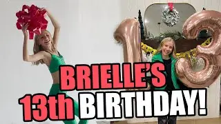 Officially a TEENAGER!! Happy Birthday Brielle!