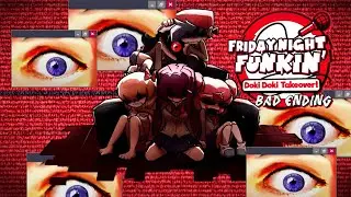 Все сломал. Doki Doki Takeover! - BAD ENDING.