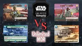 Bossk Command vs Boba Cunning - Star Wars Unlimited Gameplay - BO3