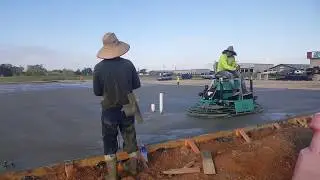 how to pour a concrete slab -  steel /metal building | concrete foundation （part 2）