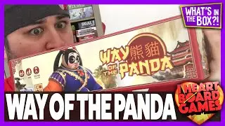 What’s in the box?! WAY OF THE PANDA - From I Heart Board Games!