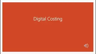 Digital Costing