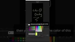 Color Overlay in DaVinci Resolve Fusion. 