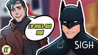 Batman Wayne Family Adventures Does The Spider-Man Pointing Meme