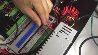 ARFCNC 6040 CNC engraving machine Mach3 motion card home/limit pins verification