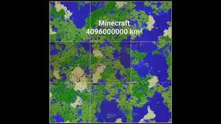 Comparison of GTA 5 vs Minecraft maps