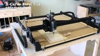 X-Carve : First Cuts and a few fails