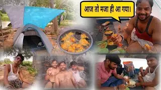 Group Camping With Friend |Group Camping in Mirzapur sidhhanaath dari |#vlog