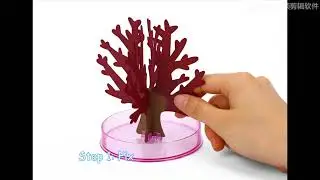 Tooky toy LT066 Magic Growing Tree Sakura Tree