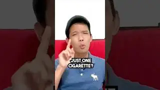 Can i just have 1 cigarette after quitting? #quitsmoking #quitsmokingtips #howtoquitsmoking #shorts