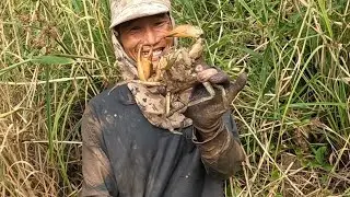 Phúc cuối toàn bắt được cua to sướng cả người 