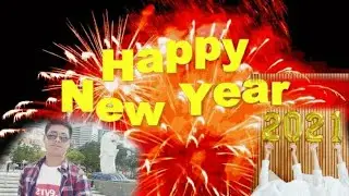 good bye bye2020 Happy New year 2021 greetigs and wishes card  Singapore  Marina M B S SHOHAG