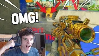 NEW GOLDEN DLC SNIPER! CRAZY LOCUS BO4 SnD SNIPING!