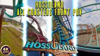 Hossoland All Rollercoasters Front Row POV Onrides | Thor Aurora Veyron | 4K60 HQ Poland New 2025