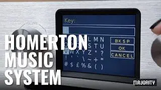Majority Homerton 2 Internet Radio Music System with CD Player, Spotify Connect & Podcast Player