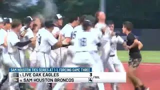 Sam Houston Forces State Championship Game Three with Owen Galley Walk-Off