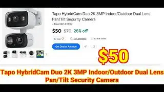 2025-11-17 Tapo HybridCam Duo 2K 3MP Indoor Outdoor Dual Lens Pan Tilt Security Camera