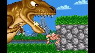 Joe & Mac Caveman Ninja - PAL Version - Full Playthrough (SNES HD)