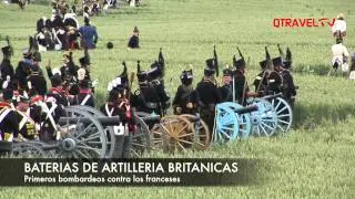 Recreaci&oacute;n de la Batalla de Waterloo