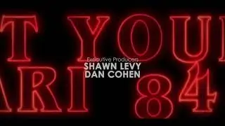 Stranger Things intro after effect template