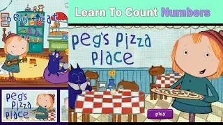 Peg + Cat Peg's PIZZA PLACE Learn To Count Numbers Gameplay PBS Kids Peg and Cat Games