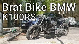 Česk&eacute; speci&aacute;ly - Vojtův Brat Bike BMW K100RS, ořezali z toho co &scaron;lo! :-)
