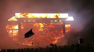 Herobust intro (Jurassic Park theme x WTF) live at Lost Lands Music Festival 2022