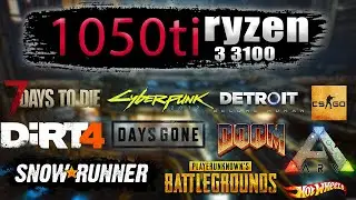 GTX 1050 Ti + Ryzen 3 3100 Test in 30 Games