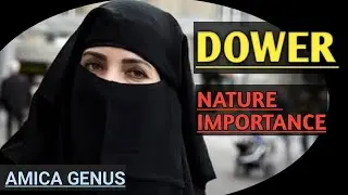 Dower Under Muslim Marriage AMICA GENUS
