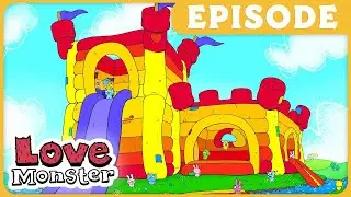 A Bouncy Slidey Day! | ❤️ Love Monster ❤️ | Full Episode for Kids