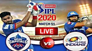 IPL 2020 Match 51 | Mumbai Indians vs Delhi Capitals | MI vs DC Live Match 2020 | DC vs MI Match 51