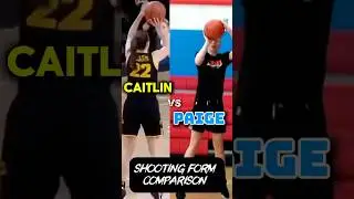 CAITLIN CLARK vs PAIGE BUECKERS Shooting Form #paigebueckers #caitlinclark #indianafever #shooting