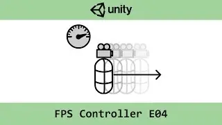 [Unity C#] First Person Controller (E04: Running and Walking)
